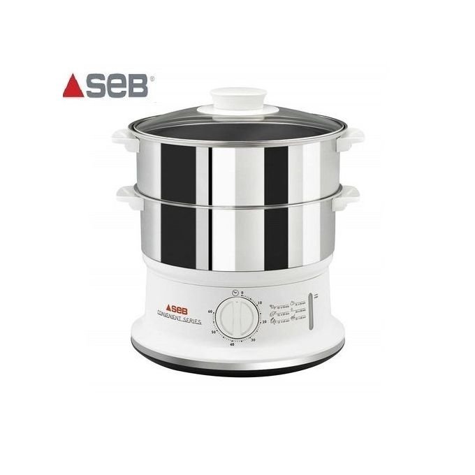Cuiseur À Vapeur 6Litres 900w Avec 2 Bols En Inox Seb VC145100 – Image 5
