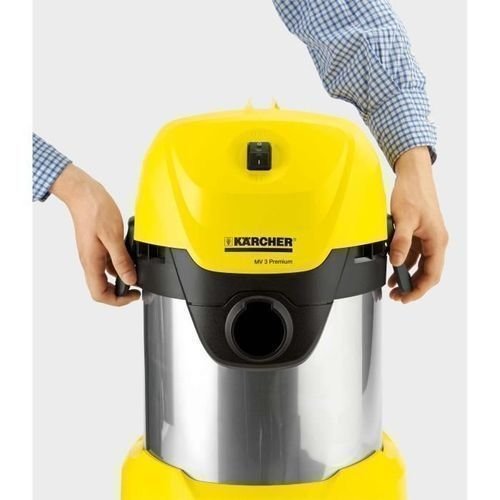 Aspirateur Souffleur - Wd3 - 1000 W - Jaune/Inox Karcher – Image 5