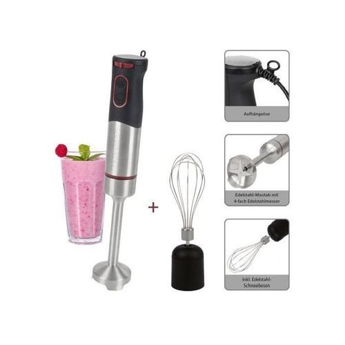 Bras Mixeur 2en1 En Acier Inoxydable 1000W Proficook PC-SMS 1226 – Image 2