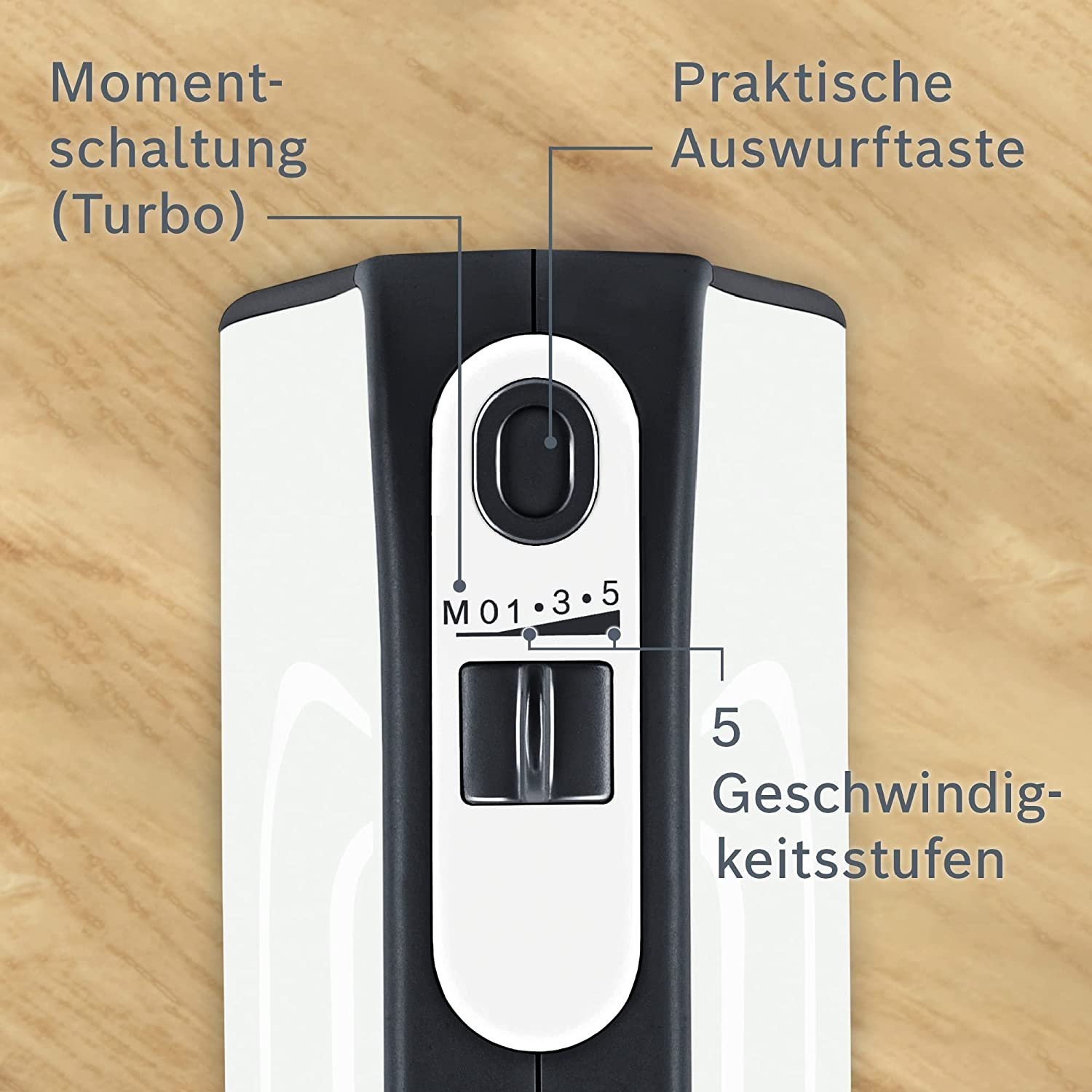 Batteur 450W Bosch MFQ2040 Noir – Image 7