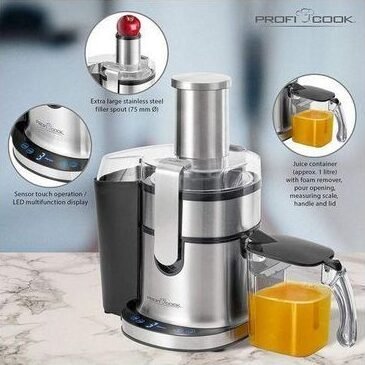 Centrifugeuse Professionnelle 800W 5 Vitesses Proficook PC-AE 1156 – Image 7
