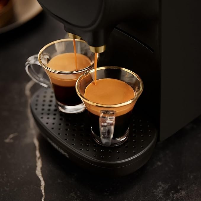 Machine à Café à Capsules, Piano Noir, Reconnaissance des Capsules Doubles Philips L'Or Barista Sublime LM9012/60 – Image 3