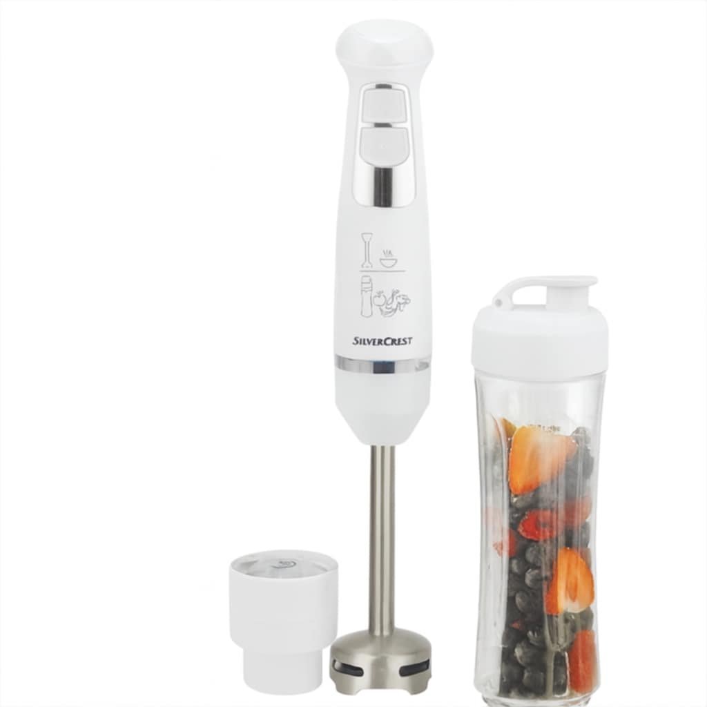 Bras mixeur + Mini Blender 2 en 1 - 600W - 0.6L SilverCrest HB6038YF-N – Image 2