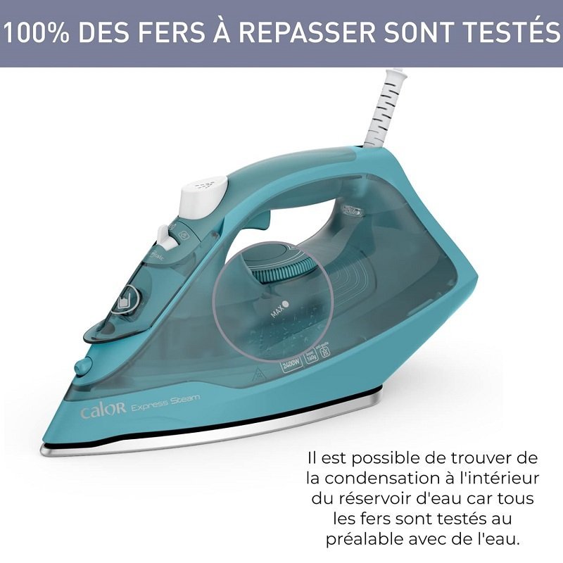 Calor express fer à repasser vapeur 2400W FV2851CO – Image 9