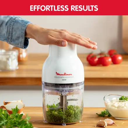 Hachoir Électrique 3En1 400mL 300W Moulinette Essential Moulinex DJ520110 – Image 7