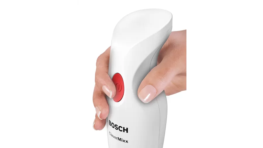 Mixeur plongeant CleverMixx 400 W Blanc, rouge profond Bosch – Image 5