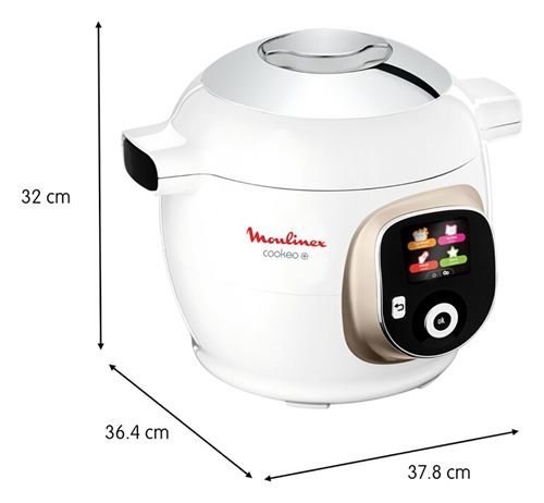 Cookeo Blanc Moulinex 180 recettes 1600W Ref CE85BA10 – Image 10