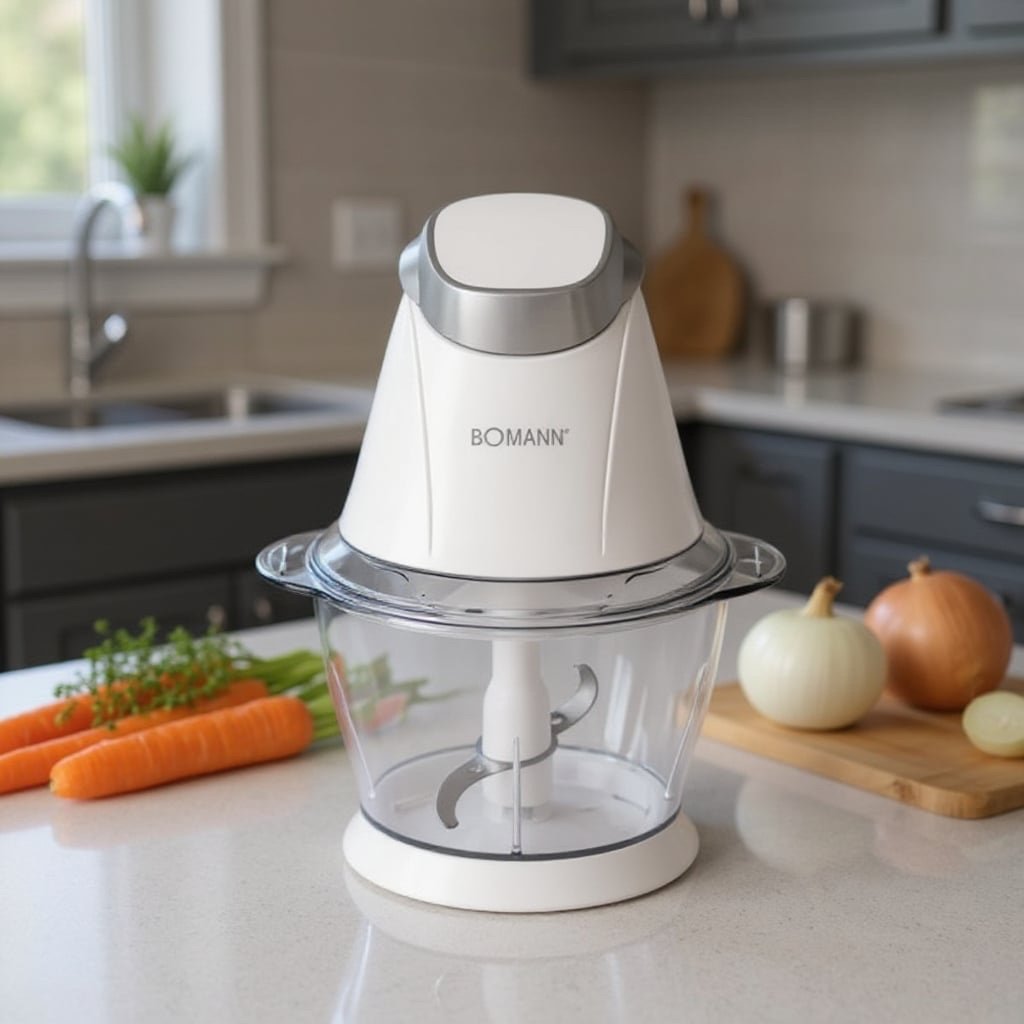Hachoir Électrique 2en1 100Ml 220W Bomann MZ 449 CB