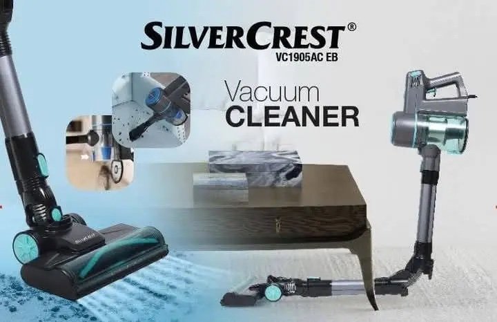 Aspirateur Balai Pro 600W Cable 7M Flexible SilverCrest VC1905AC – Image 4