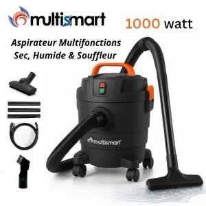 Aspirateur a eau et poussière 10L 1000W Multismart MS-VC4310 – Image 2