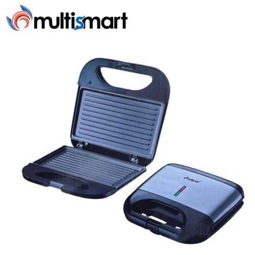 Multismart Panineuse et Grill 800W Antiadhésives Inox - SW1114 – Image 2