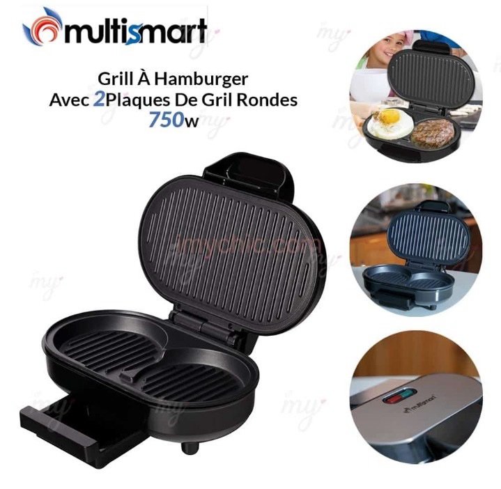 PANINEUSE MULTISMART MINI SNACK 750w MS-SW8021 – Image 3