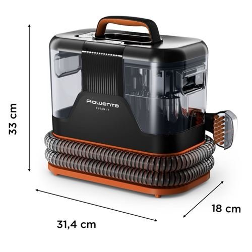 Nettoyeur Détacheur Portable 400W À Réservoir Amovible 1.8L Clean It Rowenta IN5011F0 – Image 6