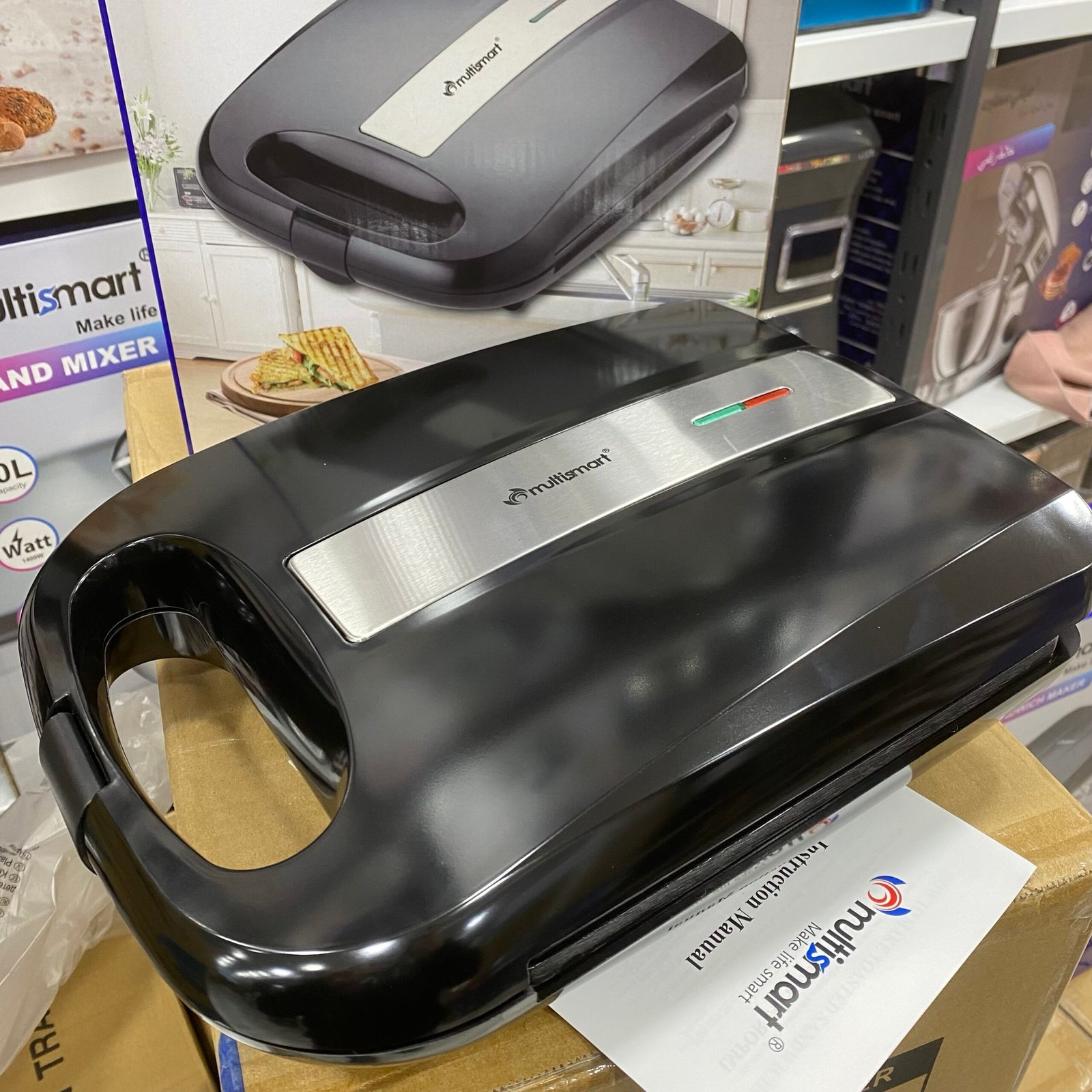 Panineuse multismart 760W MS-SW3123 – Image 3