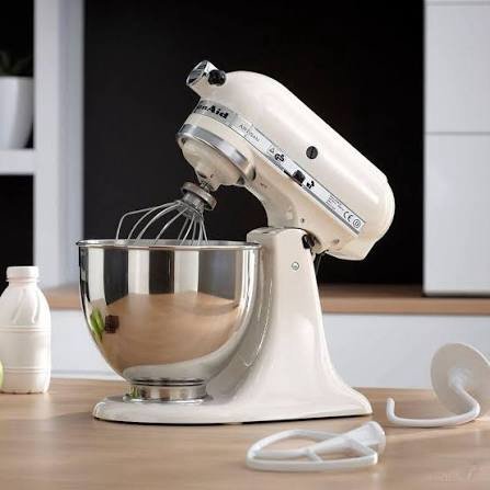 Kitchenaid Artisan robot pâtissier 4.8 litres - Crème