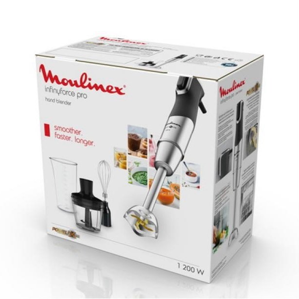 Bras Mixeur 4 En1 1200W InfinyForce Pro Moulinex DD953D10 – Image 3