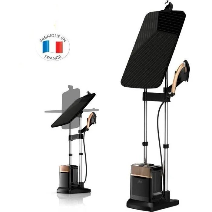 Défroisseur Vapeur Et Fer À Repasser 2En1 2170W 200g/min Avec Planche Intelligente À 3Positions Et Technologie Smart Protect Ixeo Power Calor QT2020C0 – Image 2
