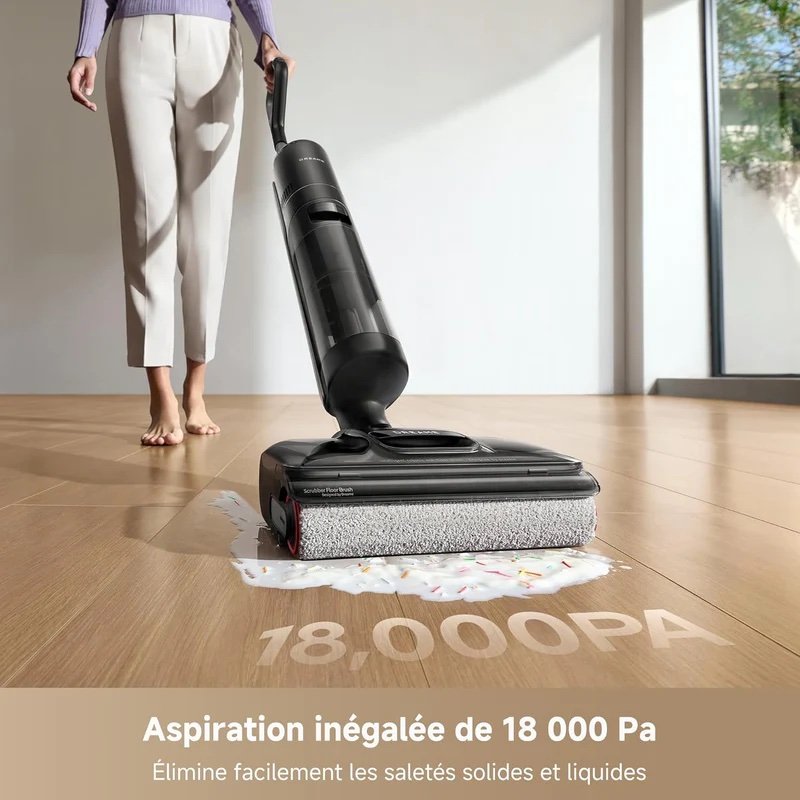 Dreame H12 pro flexreach Aspirateur Laveur Sans Fil Nettoyage Humide et sec – Image 3