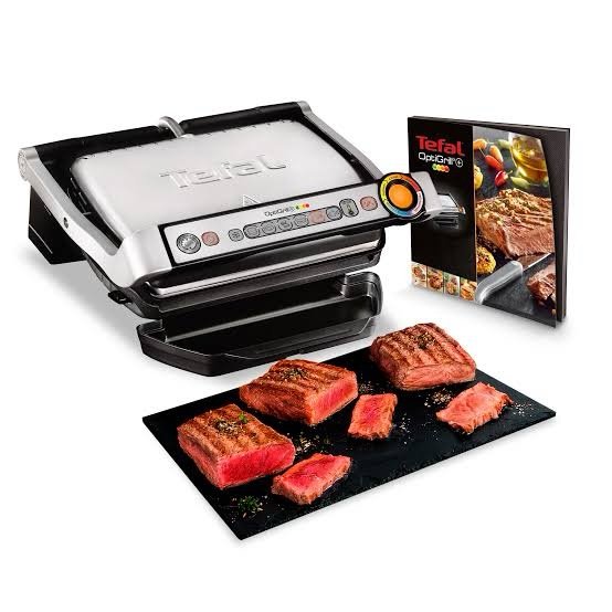 Grill Viande Intelligent Avec Technologie Automatique Et 6 Programmes De Cuisson 2000w OptiGrill Tefal GC712D12 – Image 2