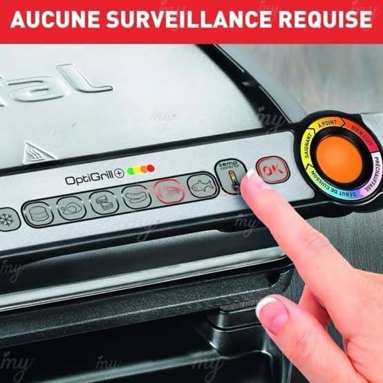 Grill Viande Intelligent Avec Technologie Automatique Et 6 Programmes De Cuisson 2000w OptiGrill Tefal GC712D12 – Image 3