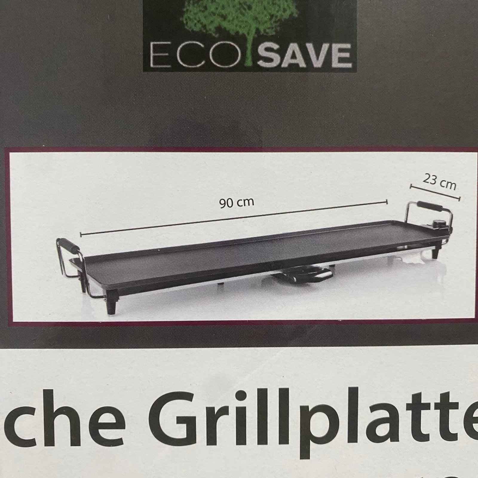 Plaque Grill Plancha XXL 90×23Cm 2000W Revêtement Antiadhésif Et Thermostat 5Niveaux Proficook PC-TYG1120 – Image 6