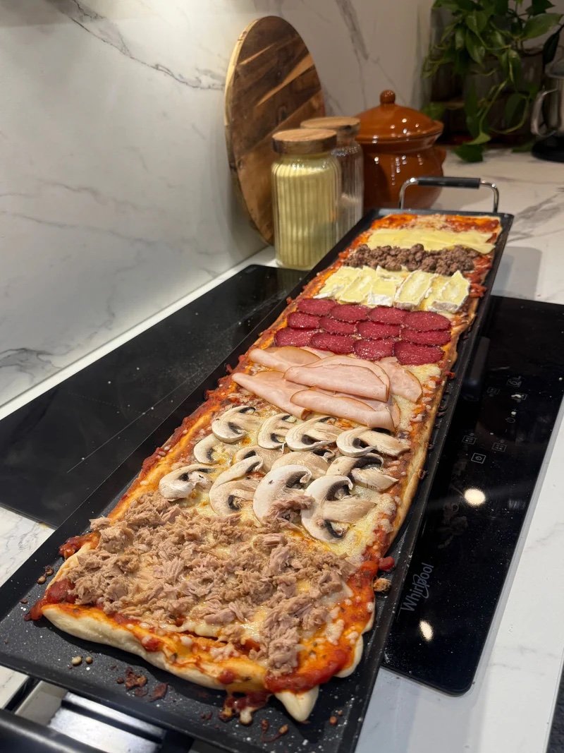 Plancha Electrique 90cm/23cm 2000W proficook – Image 5