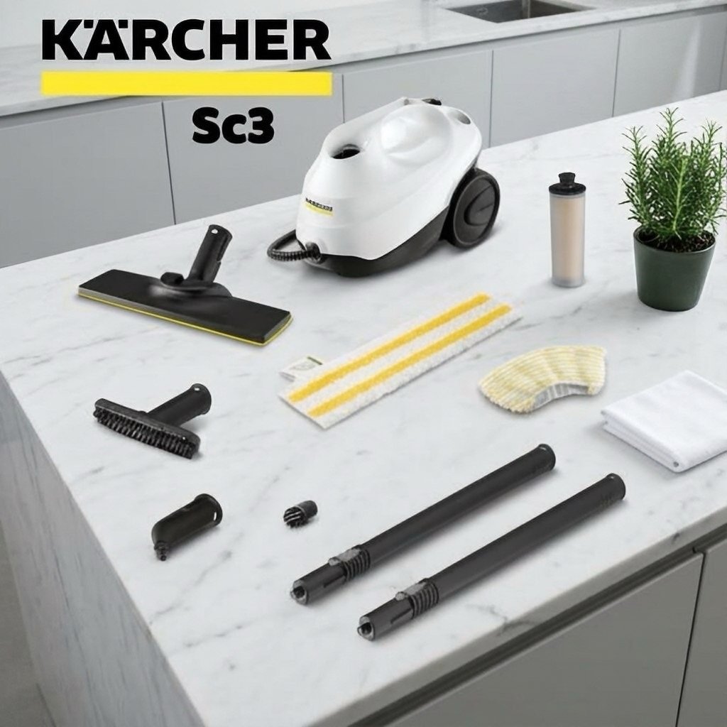 Karcher Sc3 Nettoyeur Vapeur multifonctions-EasyFix-1900W 1.3bars 4en1