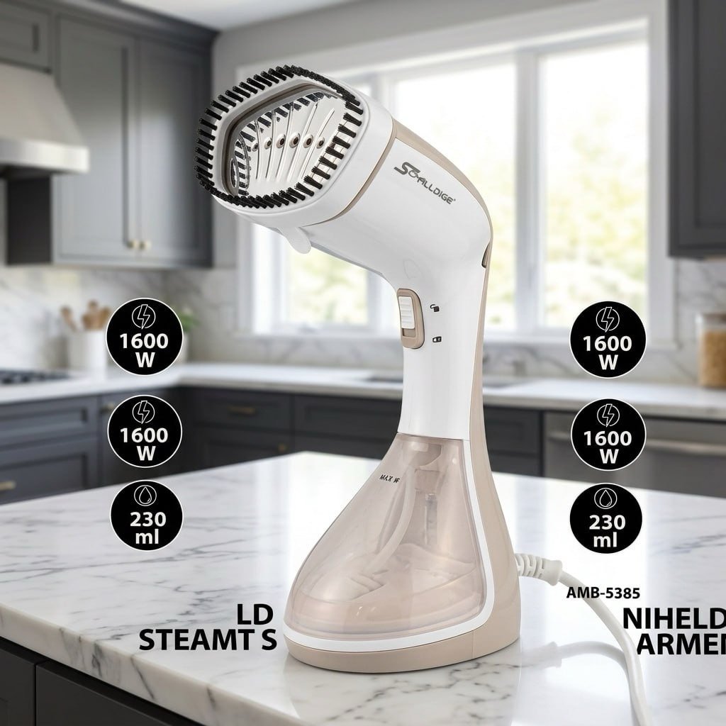 Defroisseur à vapeur 1600W 230 Ml Schallenge AMB-5385