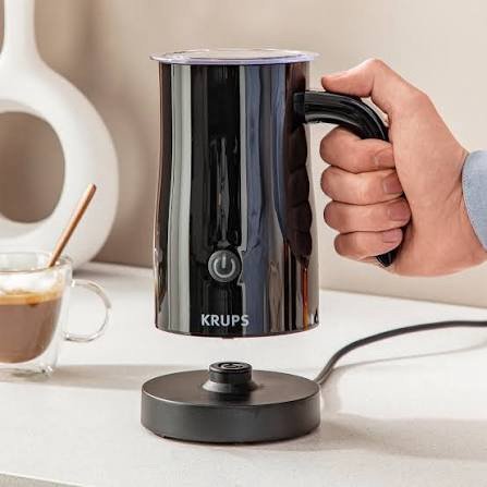 Mousseur À Lait Automatique 150Ml 500W Avec Revêtement Antiadhésif Krups XL100810 – Image 2