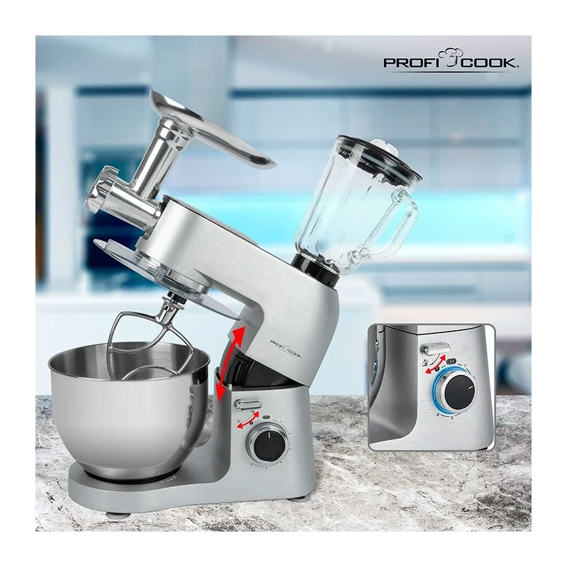 pétrin Multifonctions 3en1 6,7L 1500W Proficook PC-KM 1189 – Image 5