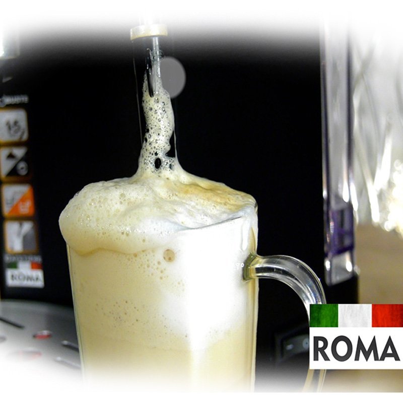 Machine à café a Bras inox 15 bar 1100W 1.2L Café Poudre Robuste Roma – Image 4